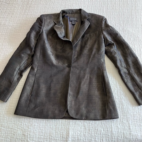 EUC Layfayette 148 NY neutral mohair mix blazer - Picture 3 of 13